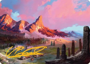 Rugged Highlands - Art 2 - Tarkir: Dragonstorm - Art Series