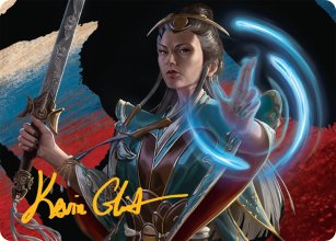 Narset, Jeskai Waymaster - Art 2 - Tarkir: Dragonstorm - Art Series