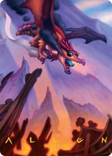 Scavenger Regent - Art 2 - Tarkir: Dragonstorm - Art Series