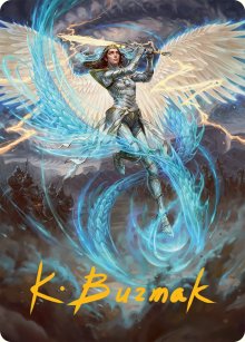 Elspeth, Storm Slayer - Art 2 - Tarkir: Dragonstorm - Art Series