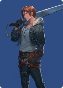 Squall, SeeD Mercenary - Art 1 - Final Fantasy - Art Series