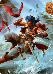 The Destined Thief - Art - Final Fantasy - Art Series