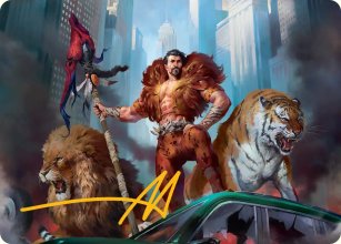 Kraven, Proud Predator - Art 2 - Marvels Spider-Man - Art Series
