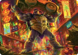 Slash, Reptile Rampager - Art 1 - Teenage Mutant Ninja Turtle - Art Series