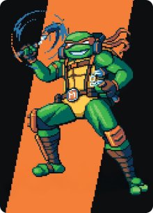 Michelangelo, the Heart - Art 1 - Teenage Mutant Ninja Turtle - Art Series