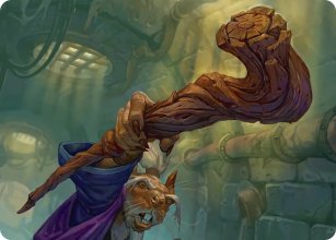 Wooden Cane - Art 1 - Teenage Mutant Ninja Turtle - Art Series