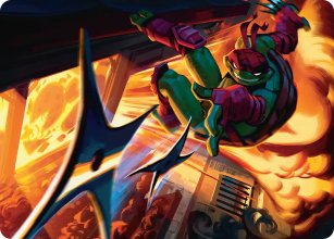 Storm of Steel - Art 1 - Teenage Mutant Ninja Turtle - Art Series