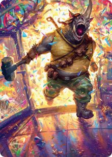 Rocksteady, Rowdy Rhino - Art 1 - Teenage Mutant Ninja Turtle - Art Series