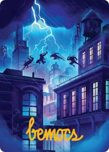 Island - Art 2 - Teenage Mutant Ninja Turtle - Art Series