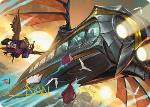 Strixhaven Skycoach - Art 2 - Secrets of Strixhaven - Art Series