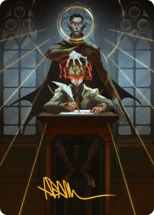 Vampiric Tutor - Art 2 - Secrets of Strixhaven - Art Series