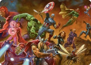 Avengers Assemble! - Art 1 - Marvel Super Heroes - Art Series
