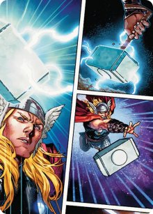 Mj�lnir, Hammer of Thor - Art 1 - Marvel Super Heroes - Art Series