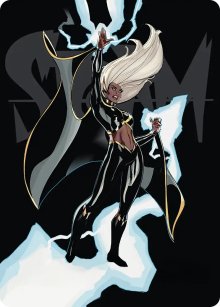 Storm, Windrider - Art 1 - Marvel Super Heroes - Art Series