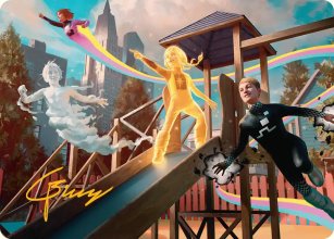 Power Pack - Art 2 - Marvel Super Heroes - Art Series