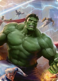 Hulk, Always Angry - Art - Marvel Super Heroes - Art Series