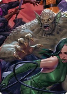 Abomination, Irradiated Brute - Art - Marvel Super Heroes - Art Series