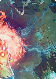 Thanos, the Mad Titan - Art 3 - Marvel Super Heroes - Art Series