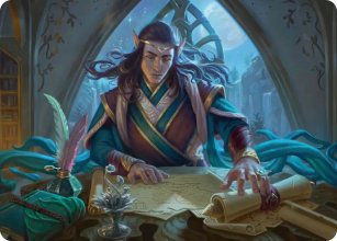 Elrond, Moon-Reader - Art 1 - The Hobbit - Art Series