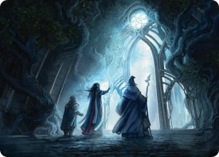 Uncover the Moon-Letters - Art 1 - The Hobbit - Art Series