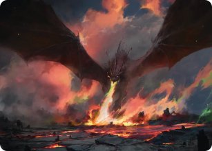 Smaug, the Great Calamity - Art 1 - The Hobbit - Art Series