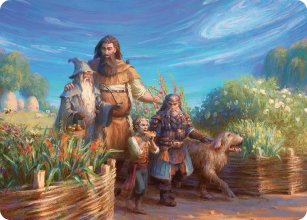 Beorn's Hospitality - Art 1 - The Hobbit - Art Series