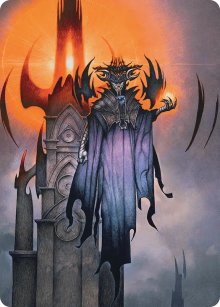 Sauron, the Lidless Eye - Art 1 - The Hobbit - Art Series