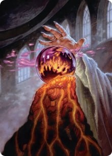 Palant�r of Orthanc - Art 1 - The Hobbit - Art Series
