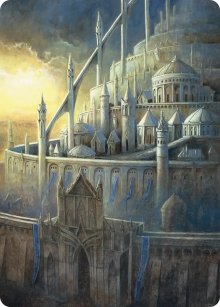 Minas Tirith - Art 1 - The Hobbit - Art Series