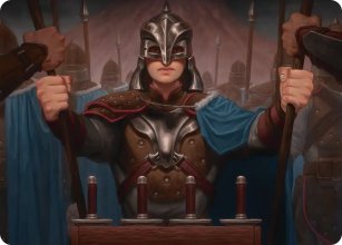 Bard's Attendant - Art 1 - The Hobbit - Art Series