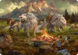Mount Gundabad Mobilizes - Art 1 - The Hobbit - Art Series
