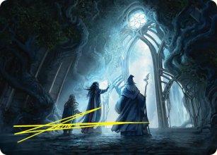 Uncover the Moon-Letters - Art 2 - The Hobbit - Art Series