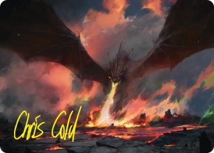 Smaug, the Great Calamity - Art 2 - The Hobbit - Art Series