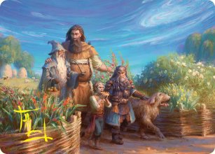 Beorn's Hospitality - Art 2 - The Hobbit - Art Series