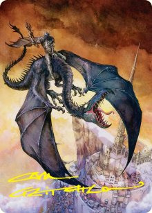 Witch-king, Bringer of Ruin - Art 2 - The Hobbit - Art Series