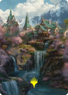 Rivendell - Art 2 - The Hobbit - Art Series
