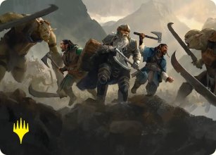 Struggle of Howling Steel - Art 2 - The Hobbit - Art Series