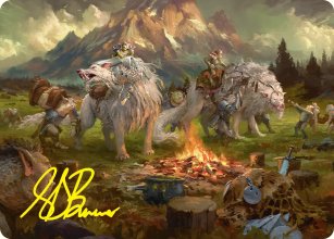 Mount Gundabad Mobilizes - Art 2 - The Hobbit - Art Series