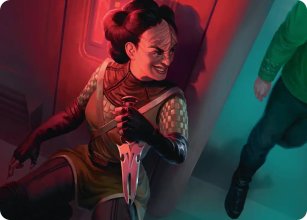 D'Ghor Bloodletter - Art 1 - Star Trek - Art Series