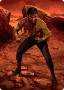 Captain James T. Kirk - Art 1 - Star Trek - Art Series
