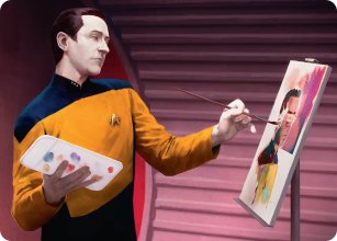 Lieutenant Commander Data - Art 1 - Star Trek - Art Series