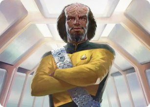 Worf, Honor-Bound Warrior - Art 1 - Star Trek - Art Series