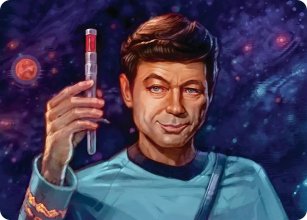 Dr. McCoy, Surly Surgeon - Art 1 - Star Trek - Art Series