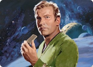 Captain James T. Kirk - Art 3 - Star Trek - Art Series