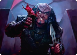 Gowron, Eager for Battle - Art 1 - Star Trek - Art Series