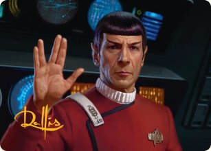 Spock, Always Your Friend - Art 2 - Star Trek - Art Series