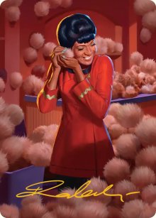 Nyota Uhura, Communications - Art 2 - Star Trek - Art Series