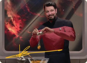 Will Riker, First in the Field - Art 4 - Star Trek - Art Series