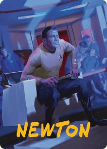 Captain Kirk, Boldly Going - Art 2 - Star Trek - Art Series