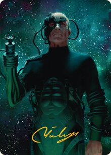 Locutus of Borg - Art 2 - Star Trek - Art Series